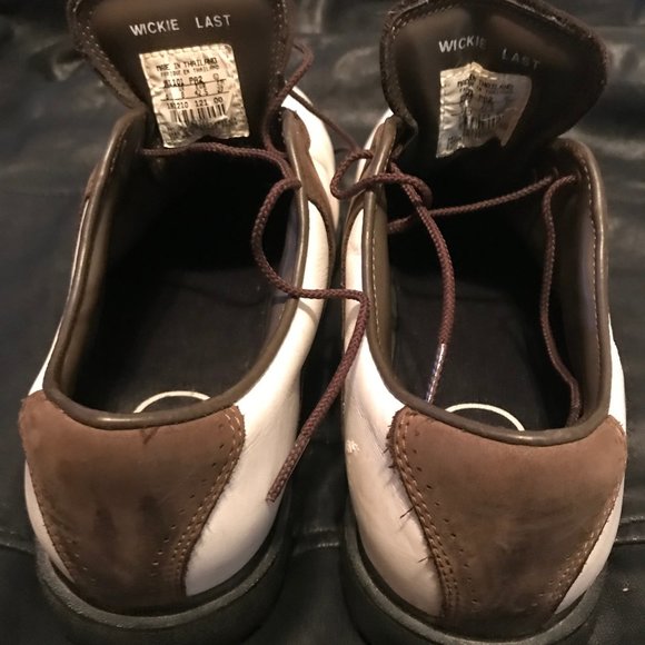 Nike Classic Golf Shoes White & Dark Khaki - Picture 4 of 7